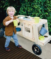 small foot Outdoor Matschküche - Altersempfehlung ab: 3 Jahren - Detailfarbe: Nature - Nachhaltigkeit: Nicht angegeben