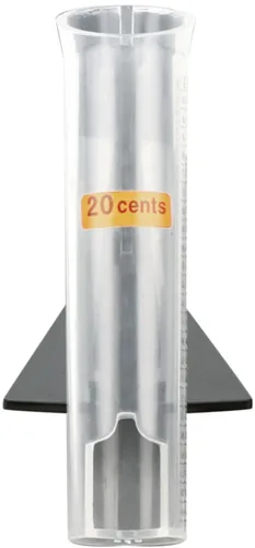 Olympia Plastikröhrchen-Set für CC 202 8 Stück transp.