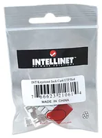 INTELLINET Keystone Jack Cat6 Punch-down UTP rot