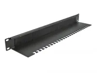 Delock Bürstenleiste 66484 19 Rack, Schwarz - Detailfarbe: Schwarz