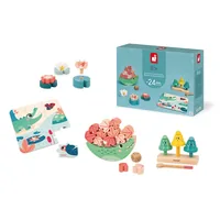 Janod Beschäftigungsspielzeug Box 24 Monate - Altersempfehlung ab: 2 Jahren - Material: FSC®-Holz - Eigenschaften: Keine Eigenschaft - Zertifikate: Keine Zertifizierung - Detailfarbe: Mehrfarbig