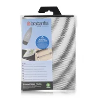 Brabantia Bügelbrettbezug Titan 135 cm x 45 cm - Bügelbrettbezug: Baumwolle (CO) - Zubehörtyp: Bügelbrettbezug - Detailfarbe: Silber - Breite max.: 45 cm - Material: Baumwolle - Länge max.: 135 cm