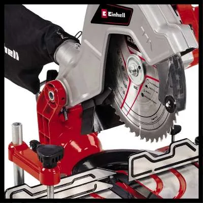Kapp-und Gehrungssäge TC-MS 216, Kapp- und Gehrungssäge (rot/schwarz, 1.400 Watt)