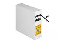 Delock Schrumpfschlauch Box mit Innenkleber, 5 m x 3.2 mm - Detailfarbe: Schwarz - Länge: 5 m - Durchmesser: 3.2 mm - Material: Polyolefin