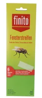 finito Insektenfänger Fensterstreifen, 5 Stück - Für Schädling: Fluginsekten - Anwendungsbereich: Outdoor - Indoor - Produkttyp: Insektenfänger