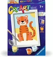 Ravensburger Malen nach Zahlen CreArt Wild Tiger - Altersempfehlung ab: 7 Jahren - Motiv: Tiger