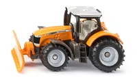 Siku Massey Ferguson mit Räumschild Tractor model Preassembled