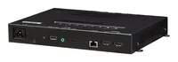 LG Digital Signage Player WP601 webOS Box - Touch Unterstützung: Nein - WLAN: Ja - Schnittstellen: DisplayPort - HDMI - IR IN - RJ-45 (LAN) - RS-232 - Type-A USB 2.0 - Breite: 258 mm - Höhe: 36.5 mm - Tiefe: 186 mm