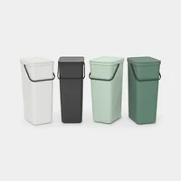 Brabantia Sort & Go Abfallbehäl. Jade Green 40 L