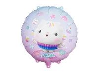 Partydeco Folienballon Pastille Kuchi Mehrfarbig - Packungsgrösse: 1 Stück - Grösse: 35 cm - Produkttyp: Folienballon - Motiv: Cupcake - Detailfarbe: Mehrfarbig - Material: Polyethylen (PE)