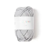 Rico Design Wolle Creative Ricorumi DK 25 g, Silbergrau - Packungsgrösse: 1 Stück - Länge: 57.5 m - Material: Baumwolle - Detailfarbe: Silbergrau - Waschbar bei: 30 °C - Nadelstärke: 3 mm - 4 mm