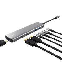 Trust 25661 hub di interfaccia USB tipo-C Alluminio