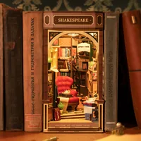 RoboTime Bausatz Book Nook Shakespeare's Bookstore - Modell Art: Book Nook