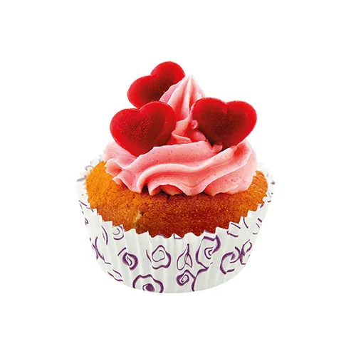 Zenker Muffin Backform Fleur 50 Stück - Materialtyp: Papier - Material: Papier - Zertifikate: Keine Zertifizierung - Backform Typ: Muffin-Backform - Motiv: Muster & Ornament - Eigenschaften: Keine Eigenschaft