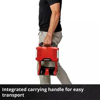 Einhell Professional Akku-Lampe TP-CL 18/3000 Li Set – Solo - Leuchten Kategorie: Akku-Leuchte - Anwendungsbereich: Werkstatt - Leuchtmittel mitgeliefert: Ja - Zusätzliche Ausstattung: Ein/Aus-Schalter - ergonomischer Tragegriff - Leuchtmittel: LED - Schu