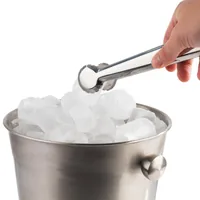 APS Eis-Zange 20 cm, Silber - Anwendungsbereich: Eis  - Set: Nein - Detailfarbe: Silber - Griffmaterial: Edelstahl 18/0 - Material Küchenhelfer: Edelstahl