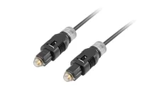 Lanberg CA-TOSL-10CC-0030-BK fibre optic cable 3 m TOSLINK Black
