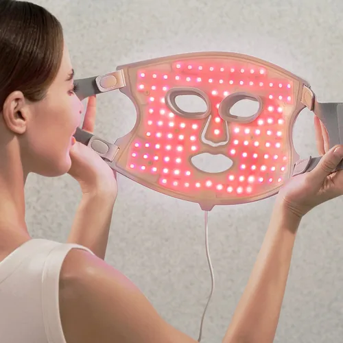 Nanoleaf LED Lichttherapie Gesichtsmaske