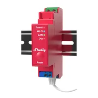 Shelly Relais Pro 1PM WLAN LAN Max. 16A 1 Kanal 1 Phase BT Messfunktion DIN-Rail