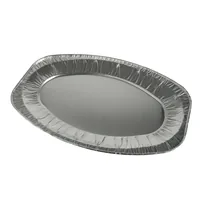 Papstar 10409 Aluminium Oval Serving platter