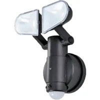 Schwaiger LED 2-fach Sensorleuchte 400 Lumen schwarz