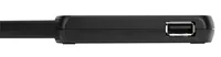 Targus USB-Hub ACH114EU - Stromversorgung: USB - Anzahl Ports: 4 - Detailfarbe: Schwarz - USB Standard: 2.0 (480 Mbps) - USB Anschluss 2 (Endgerät): USB-A - USB Anschluss 1 (Quelle): USB-A