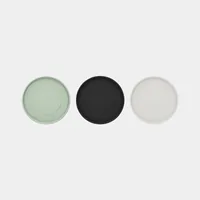 Brabantia Vorratsdose 3er Set 0.3/0.6/1.1 l, Transparent - Produkttyp: Vorratsdose - Materialtyp: Kunststoff - Material: Kunststoff - Detailfarbe: Transparent - Mikrowellenfest: Ja - Spülmaschinenfest: Ja