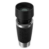 TRAVEL MUG Classic Thermobecher (schwarz/edelstahl, 0,36 Liter)