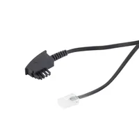 helos Anschlusskabel TAE F / RJ45 8P2C, Routerkabel, 3 m, lose
