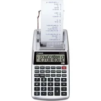 Canon Bürorechner CA-P1DTSC II HWB - Stromversorgung: Batteriebetrieb - Netzbetrieb - Typ: Bürorechner - Detailfarbe: Silber - Displaytyp: LCD - Anzahl Zeilen: 1 × - Anzahl Stellen: 12 ×