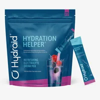 Hydraid Pulver Electrolyt Sportgetränk Beeren 12.9 g - Produktionsland: Deutschland - Anwendungszweck: Energie - Einnahme: Während Aktivität - Gewicht pro Einheit: 12.9 g - Verpackungseinheit: 25 Stück - Sportart: Alle Sportarten