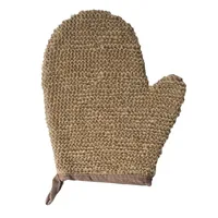 MSV 145834 wash cloth/mitt Brown Polyester