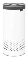 Brabantia Wäschekorb, 35 L dunkelgrau / weiss