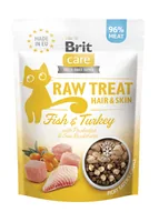 Brit Katzen-Snack Care Hair and Skin, 40 g - Snackart: Leckerli - Tierbedürfnis: Haut & Fell - Packungsgrösse: 40 g - Produkttyp: Ergänzungsfutter - Fleischsorte: Fisch - Huhn - Tierart: Katze