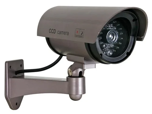 Velleman Kamera-Attrappe CAMD7N - Typ: Kamera Attrappe - Indoor/Outdoor: Outdoor - Tag-/Nacht-Funktion: Keine Nachtfunktion - Bildsensor Auflösung: 0 Megapixel - Vandalenschutz: Nein - Anwendungsbereich: Kamera-Attrappe