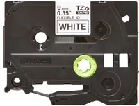 BROTHER P-Touch TZE-FX221 black on white 9mm