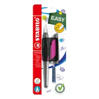 STABILO Schulfüller EASYbuddy Blister inkl. 1 Patrone blau - Strichstärke: Medium (M) - Set: Nein - Bedienungsseite Stift: Universal - Ergnonomisch Schreiben: Ja - Anwender: Kinder - Schüler - Schriftfarbe: Blau