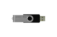 Goodram UTS2 USB flash drive 64 GB USB Type-A 2.0 Black,Silver