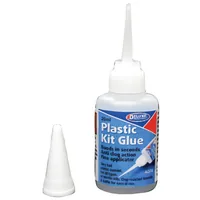 Deluxe Materials Modellbauklebstoff Plastic Kit Glue 20 ml, Transparent - Eigenschaft: Flüssig - Geeignete Oberflächen: Kunststoff - Holz - Packungsgrösse: 20 ml - Detailfarbe: Transparent - Art: Kleber