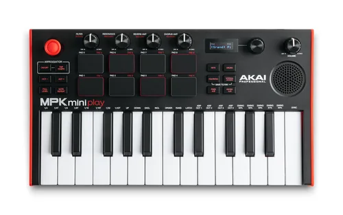 Akai Keyboard Controller MPK Mini Play MK3 - Tastatur Keys: 25 - Gewichtung: Nicht gewichtet