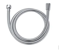 diaqua® Duschbrauseschlauch 150 cm PVC-frei - Einsatzort: Dusche - Anschluss: 1/2 - Schlauchlänge: 150 cm - Farbe: Chrom - Material: Metall