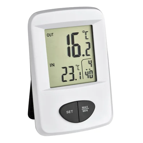 TFA-Dostmann 30.3061.02 digital weather station White Battery