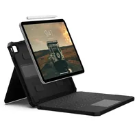 Urban Armor Gear Rugged USB-C Keyboard iPad 11"" (A16)(11th Gen, 2025) Folio Case