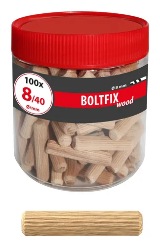 Tox-Dübel Dübel Boltfix 10/40 mm, 80 Stück - Bohrdurchmesser: 10 mm - Länge: 40 mm - Für Material: Holz - Set: Ja