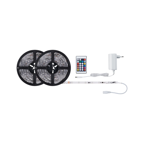 Paulmann LED-Stripe SimpLED Motion RGB, 10 m Set - Lampensockel: LED fest verbaut - Aussenanwendung: Nein - Inklusive Netzteil: Ja - Dimmbar: dimmbar - Set: Ja - Länge: 10 m