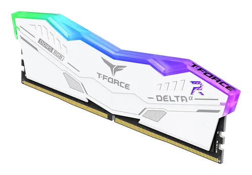32GB RAM TeamGroup T-Force Delta DIMM 32GB Dual-Kit DDR5-6000 CL30 - RGB White