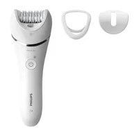 Philips 8000 series BRE700/00 epilator 32 tweezers Silver, White