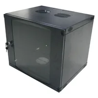 LogiLink W09F64B rack cabinet Wall mounted rack Black, Grey