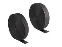 Delock Klettband 25m x 50mm Strapazierfähig Schwarz - Breite: 50 mm - Länge: 25 m - Ausstattung Kabelmanagement: Wiederverwendbar - Produkttyp: Klettband - Verpackungseinheit: 1 Stück - Material: Nylon - Polyester