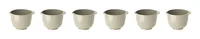 Rosti Eierbecher MiniBowl Margarethe 6er Set, Humus - Material: Acrylnitril-Butadien-Styrol (ABS) - Detailfarbe: Nature - Spülmaschinenfest: Ja